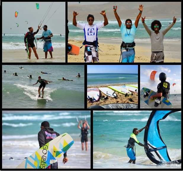 Kitesurfing Cape Verde