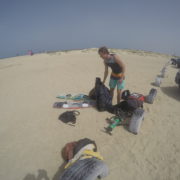 Kitesurfing in Cape Verde Sal