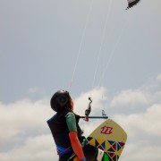 kitesurfing with urf hub in cape verde